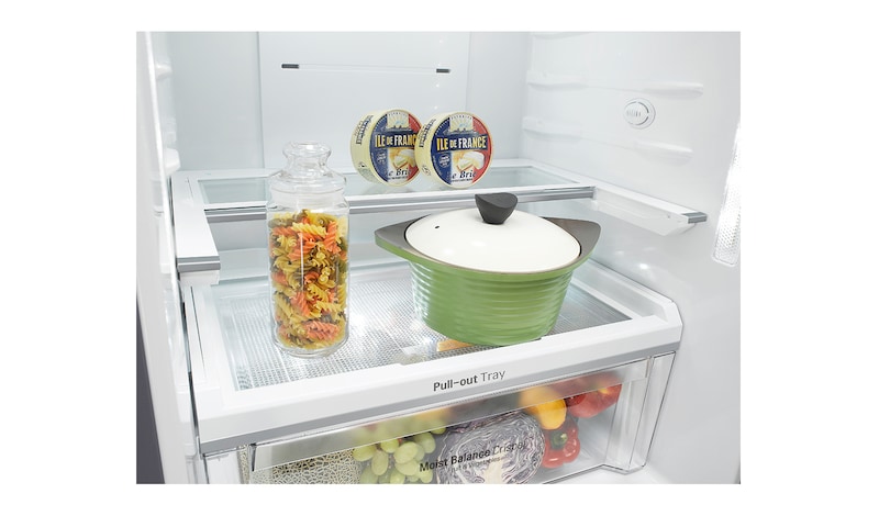 LG 450L Bottom Mount Fridge With 4½ Star Energy Rating, GB-W450UPLX